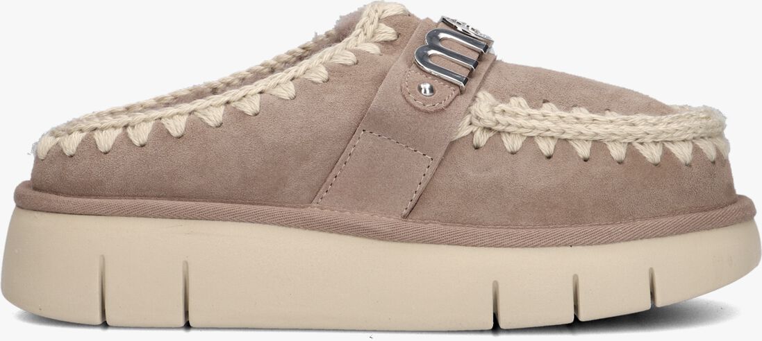 beige mou instappers bounce clog