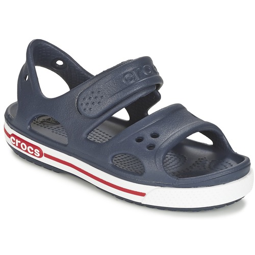 Crocs - CROCBAND II SANDAL PS - Marine / Blanc