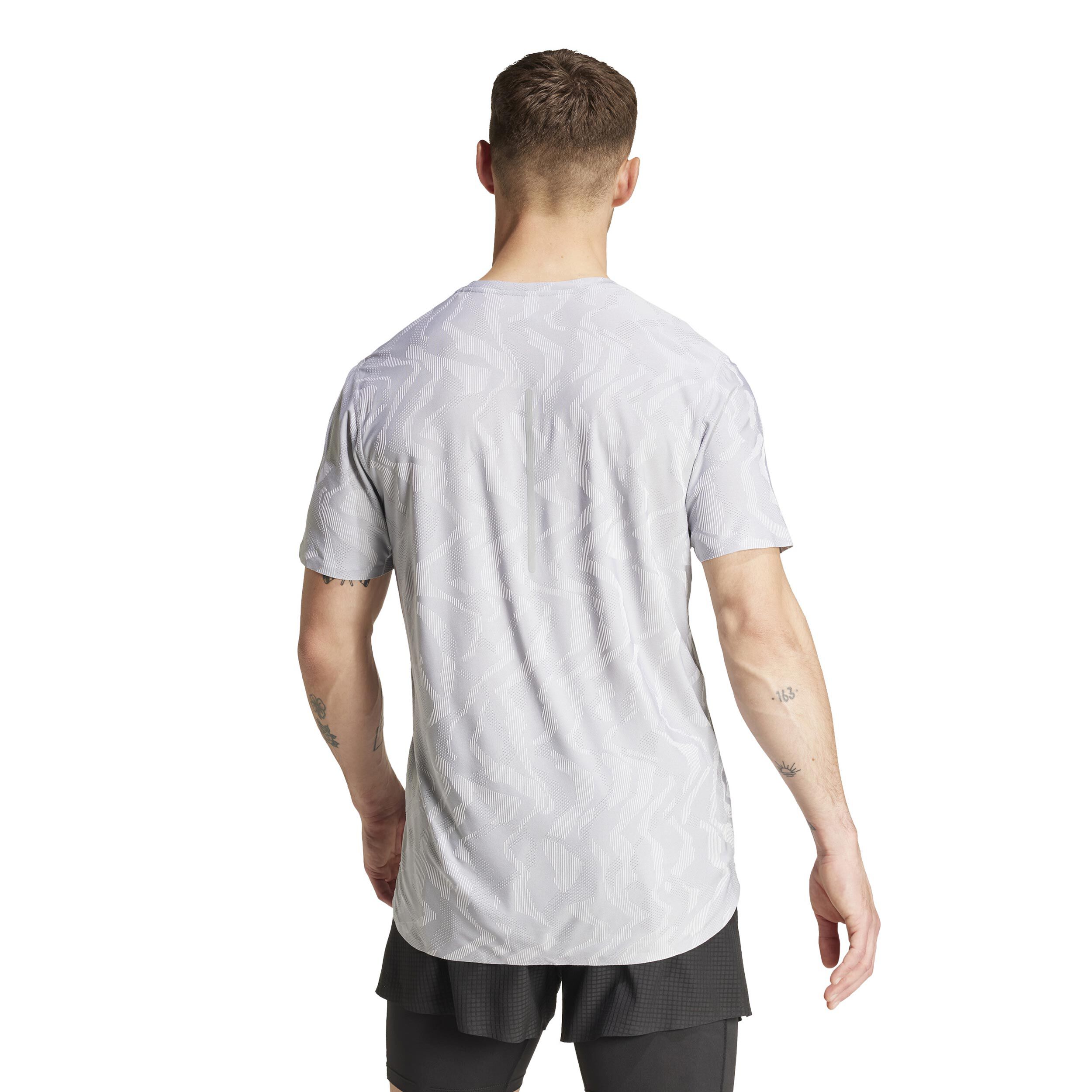 adidas Ultimate Engineered Maillot De Course Hommes - Argent