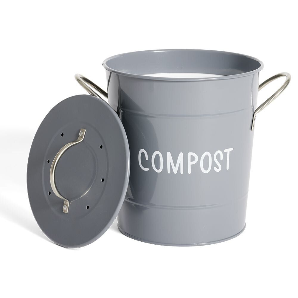 Poubelle à compost 7 L - 21x17,5xH24,5cm