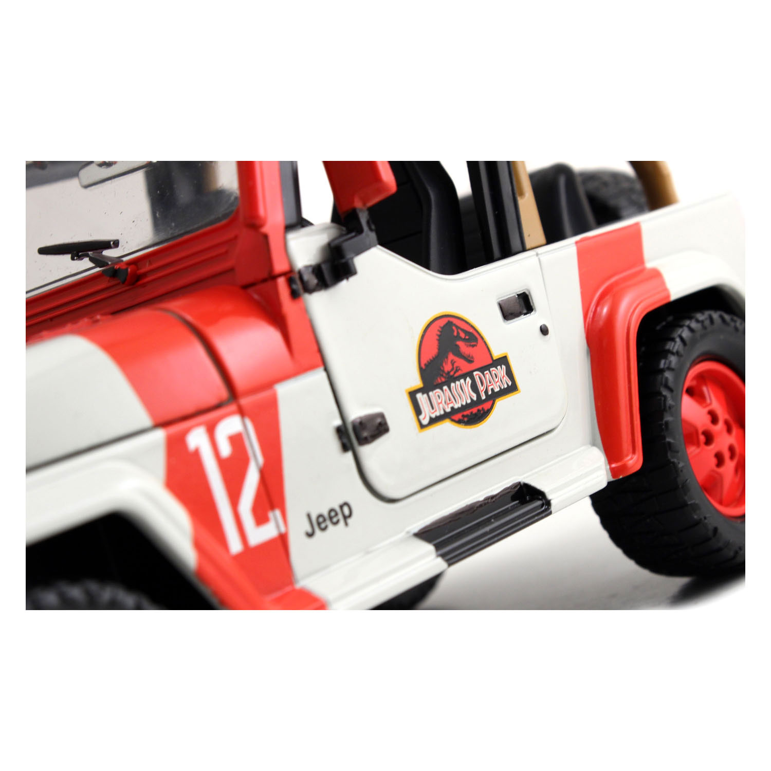 Jada Die-Cast Jurassic World 1992 Jeep Wrangler 1:24