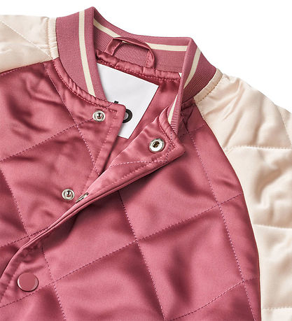 Molo Bomberjakke - Haru - Dark Rose/Creme m. Broderi