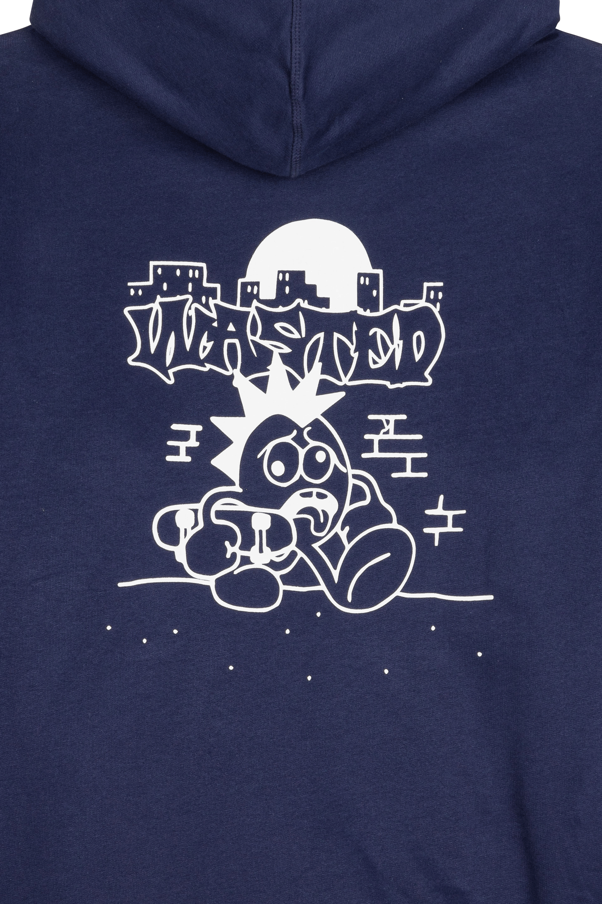 WASTED Hoodie Method Bleu