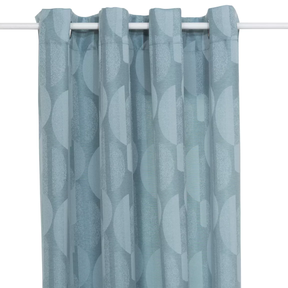 Rideau tissé (140 x 260 cm) Wimbi Bleu