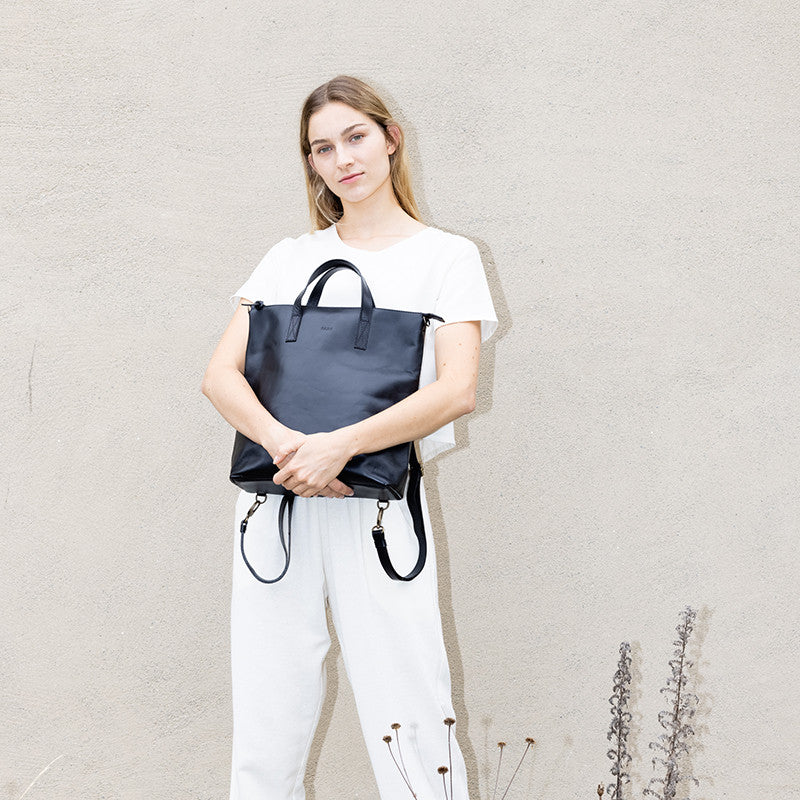3-in-1 Tote Bag Black