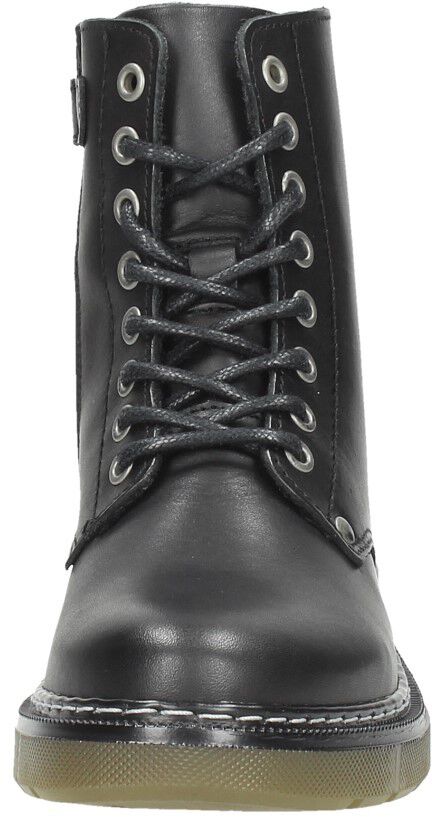 Sub55 Meisjes veterboots zwart
