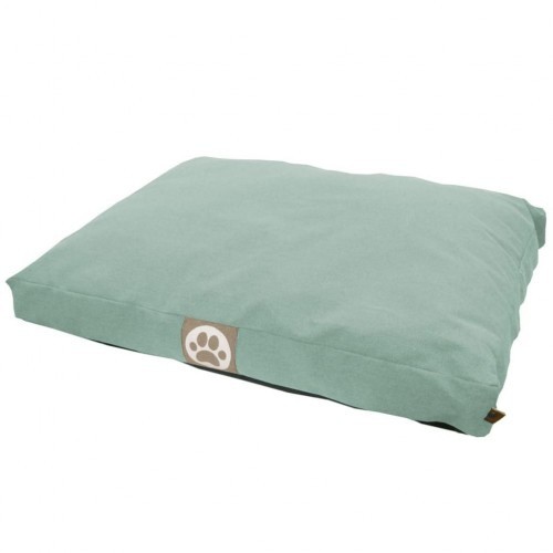 Cama de lona verde para cães
