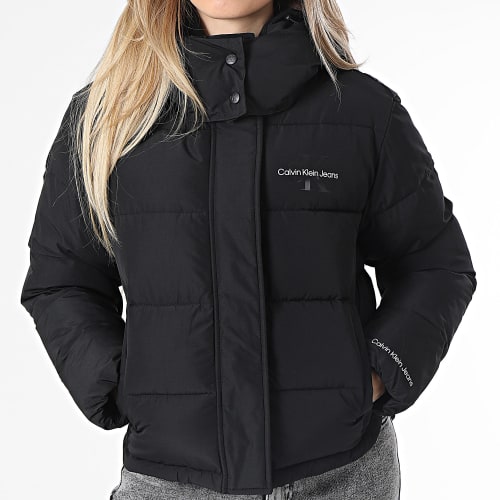 Doudoune Capuche Femme Monologo 1377 Noir