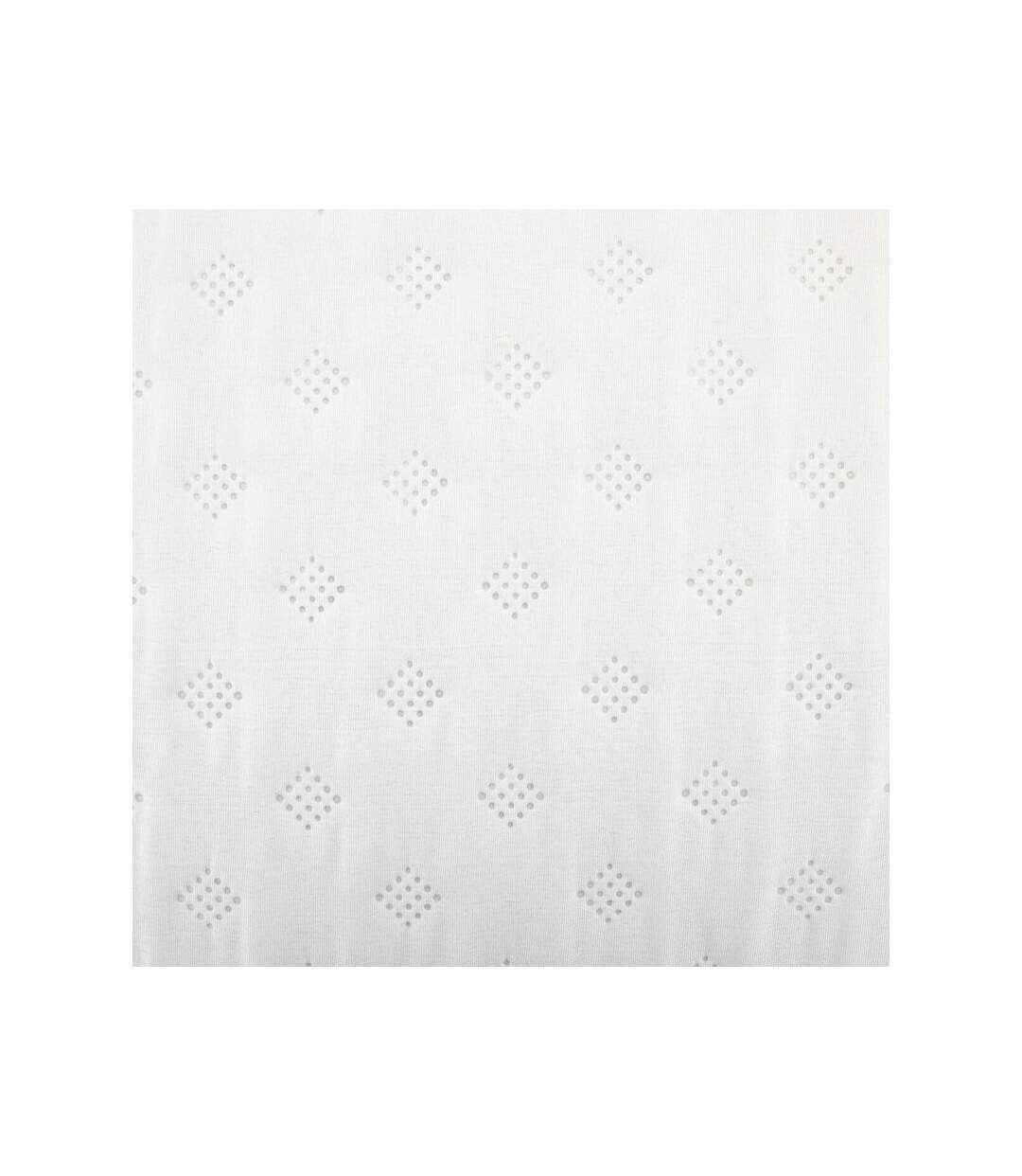 Couvre Lit & 2 Taies Kalia 240x260cm Blanc