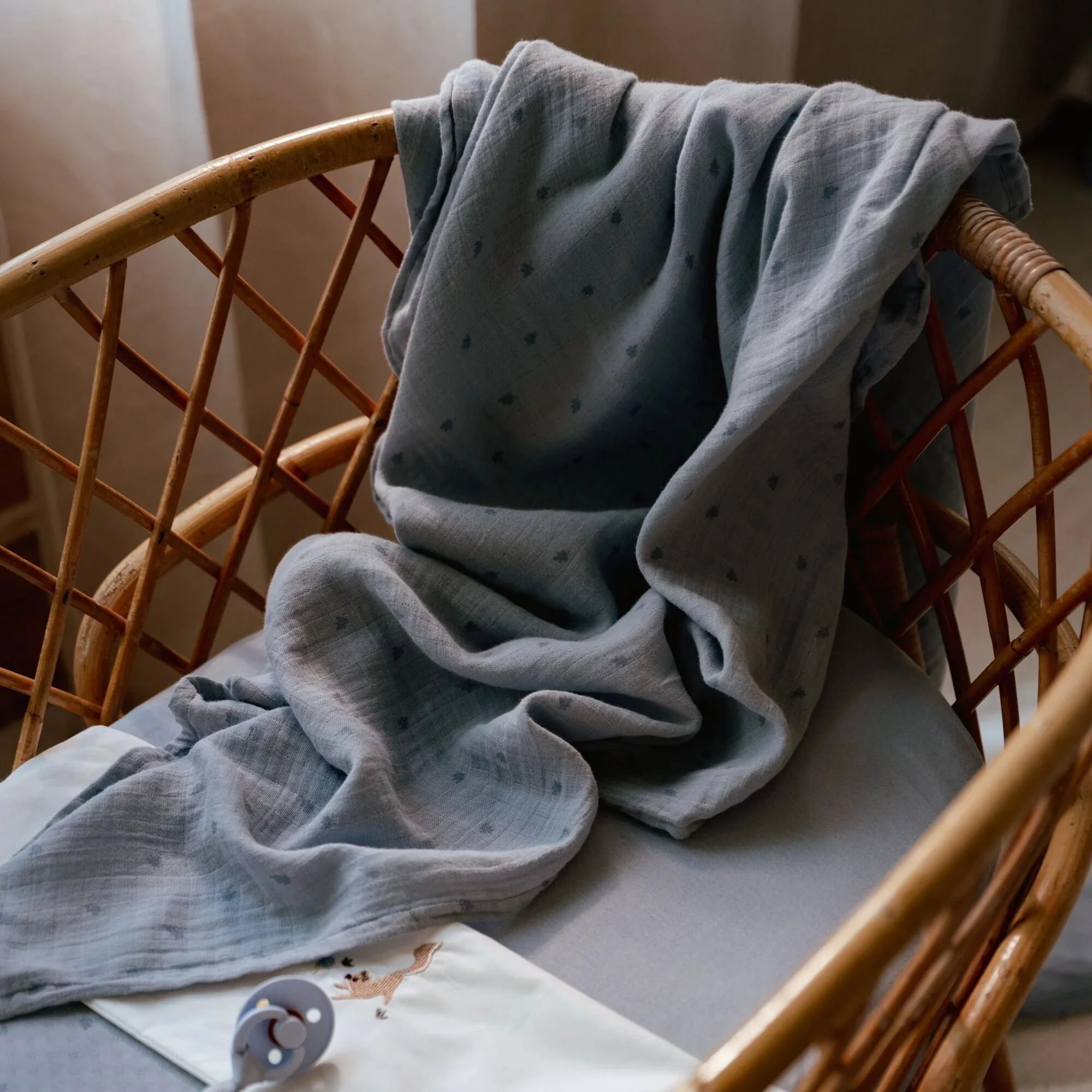 Swaddle - Blauw - Essentials kopen? | Little dutch
