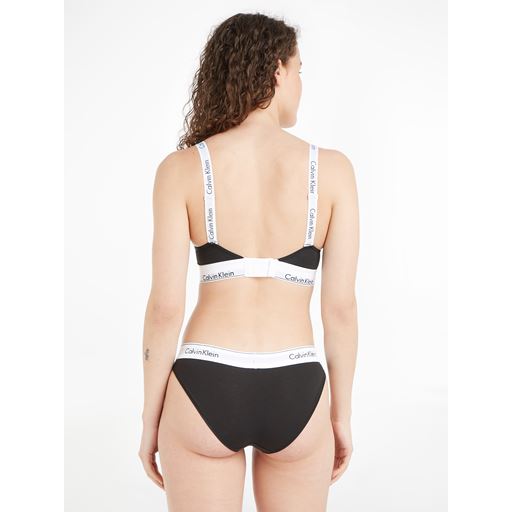 Calvin Klein Modern Cotton Bralette, Black, L