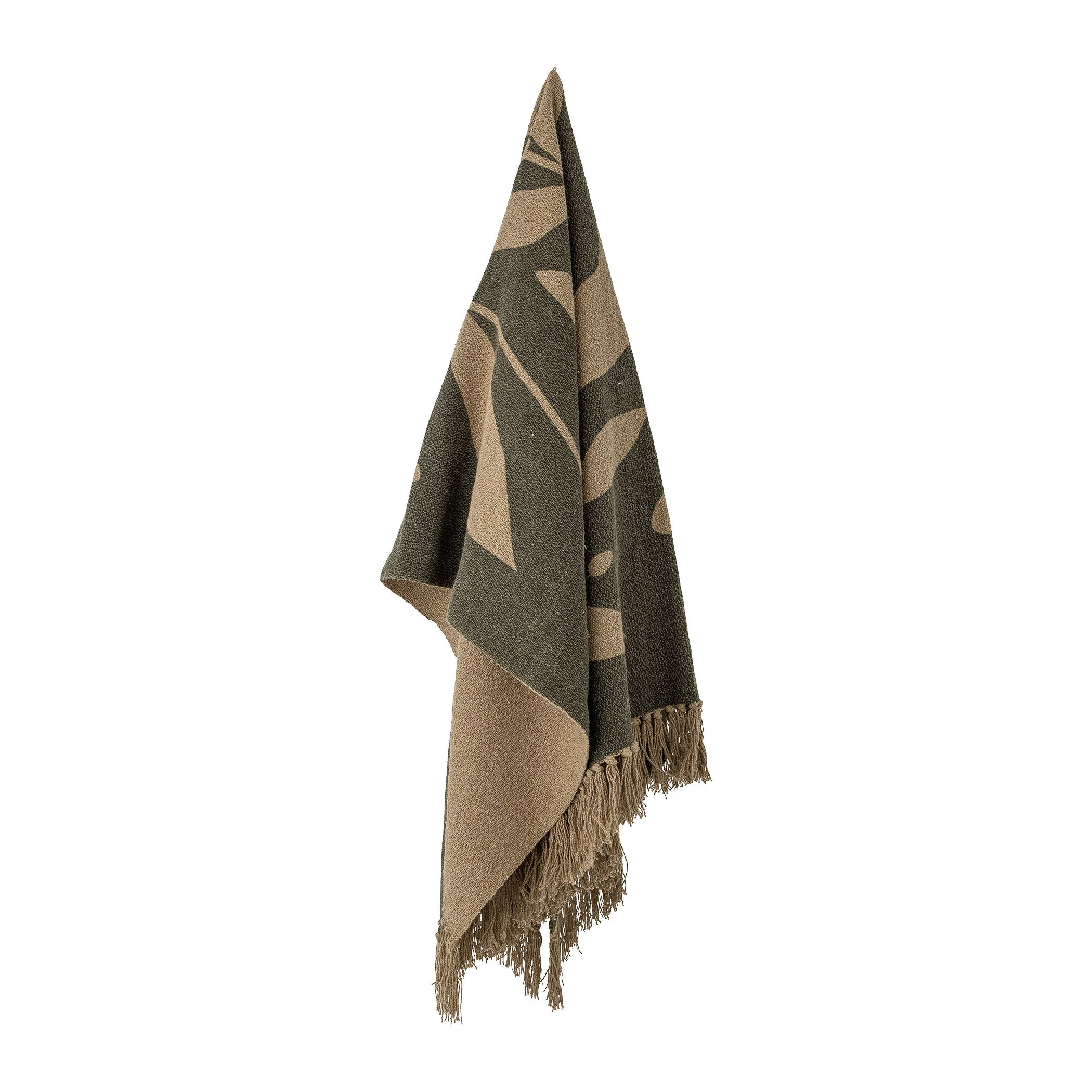 GENEVA - Plaid tissu | Vert