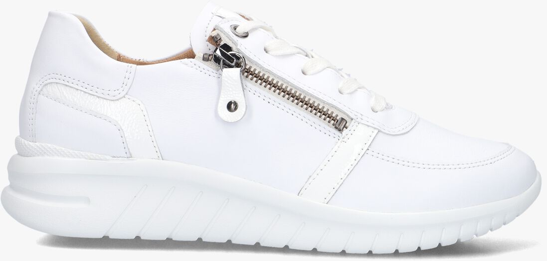 witte hartjes lage sneakers wave