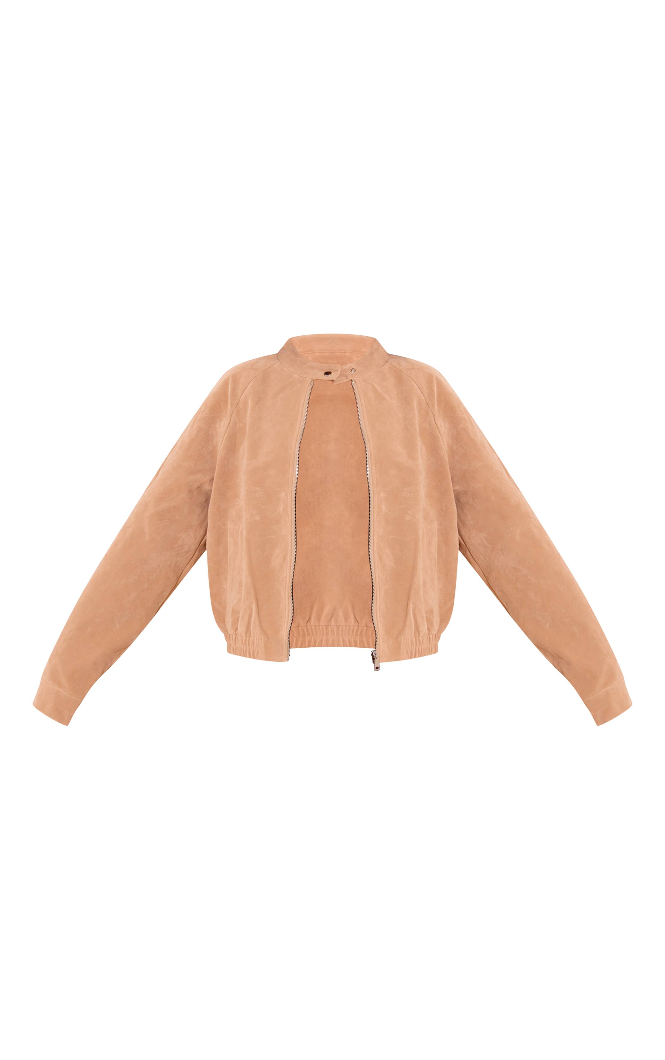 Sable Veste Col Montant En Synthétique