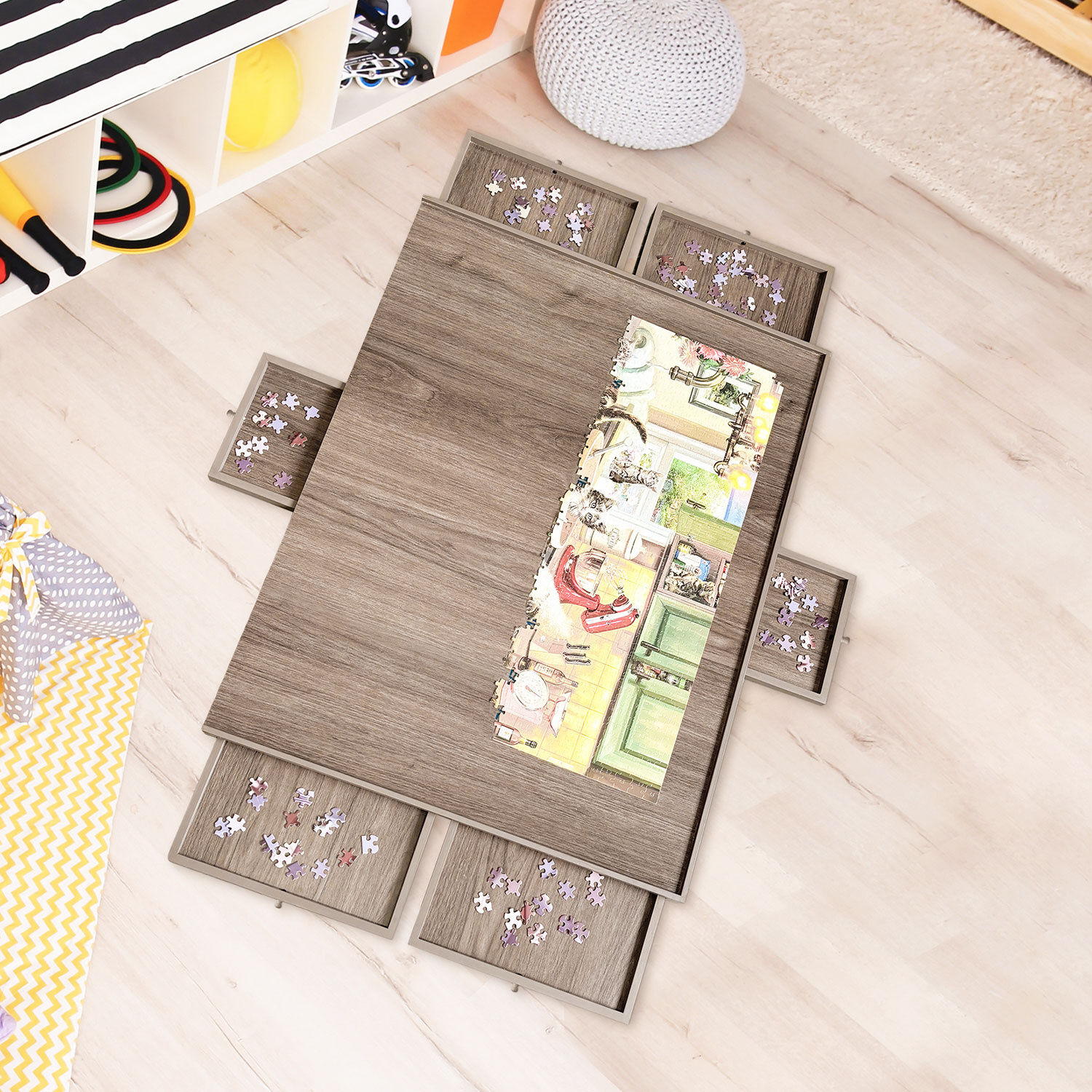Puzzle-Tisch bis 1500 Teile