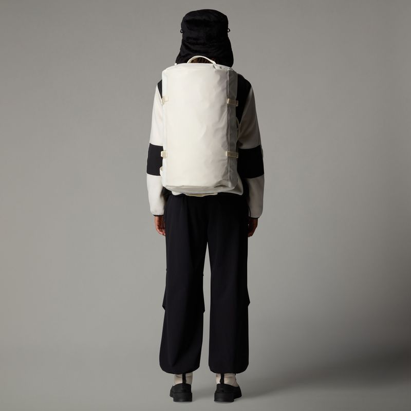 The North Face - Base Camp Duffel - Wit - Gerecycled Materiaal - 50L