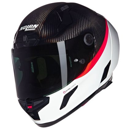 Casque Nolan X-804 RS - ULTRA CARBON - D.O.C. - Noir / Blanc