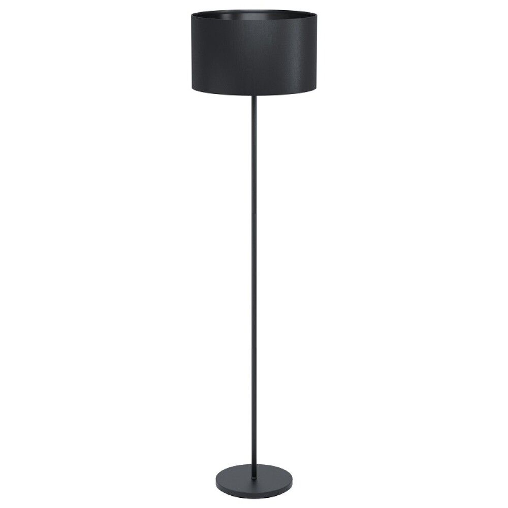 GULVLAMPE EGLO MASERLO 1SVART D38 H151,5 1X40W E2