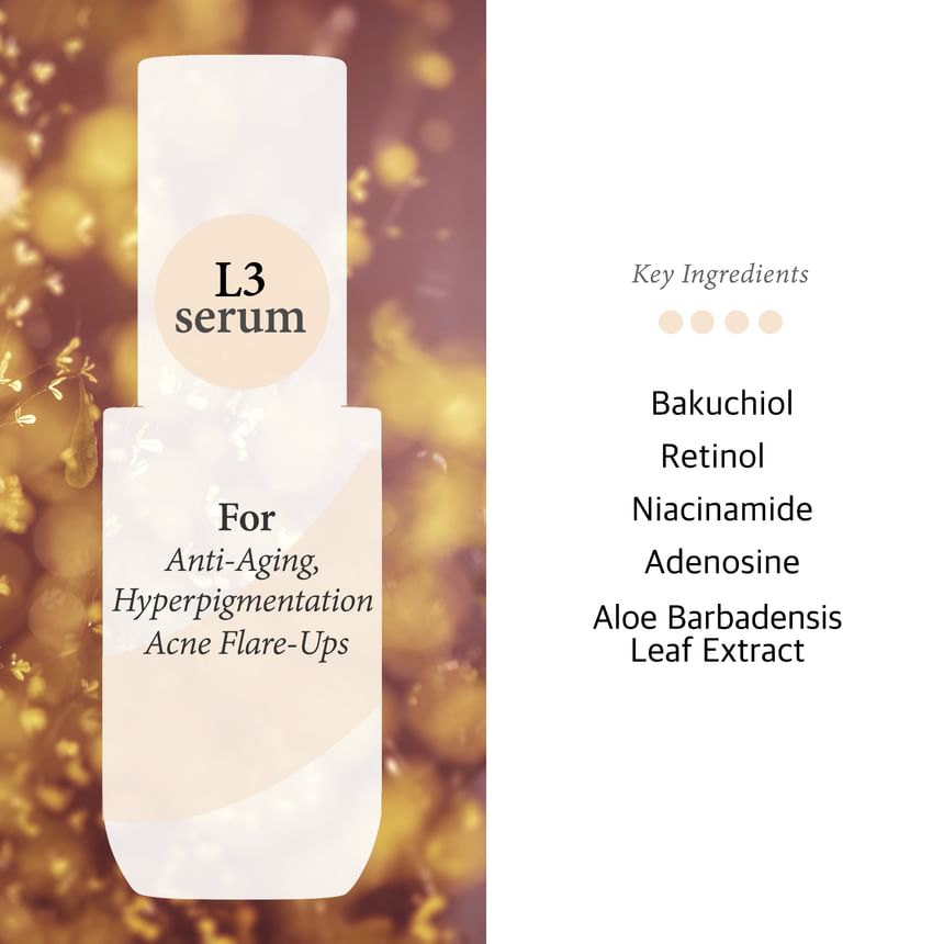 Cos De BAHA - L3 Bakuchiol & Retinol-serum