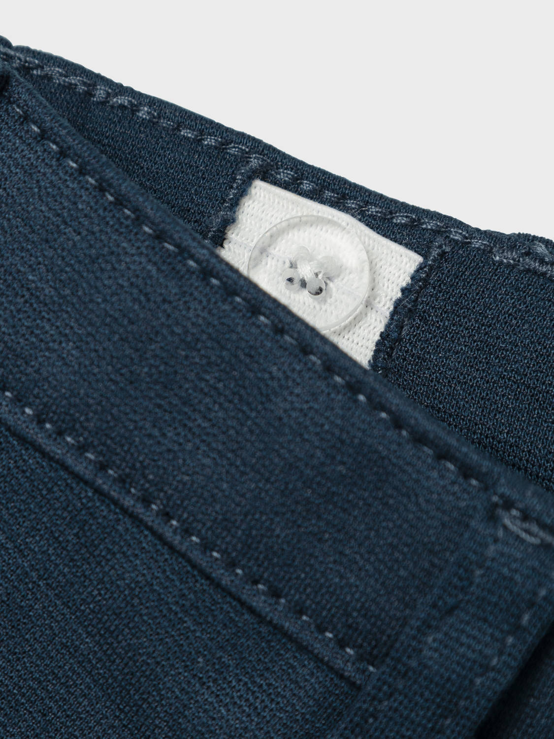 NAME IT baby regular fit broek NBMSILAS donkerblauw