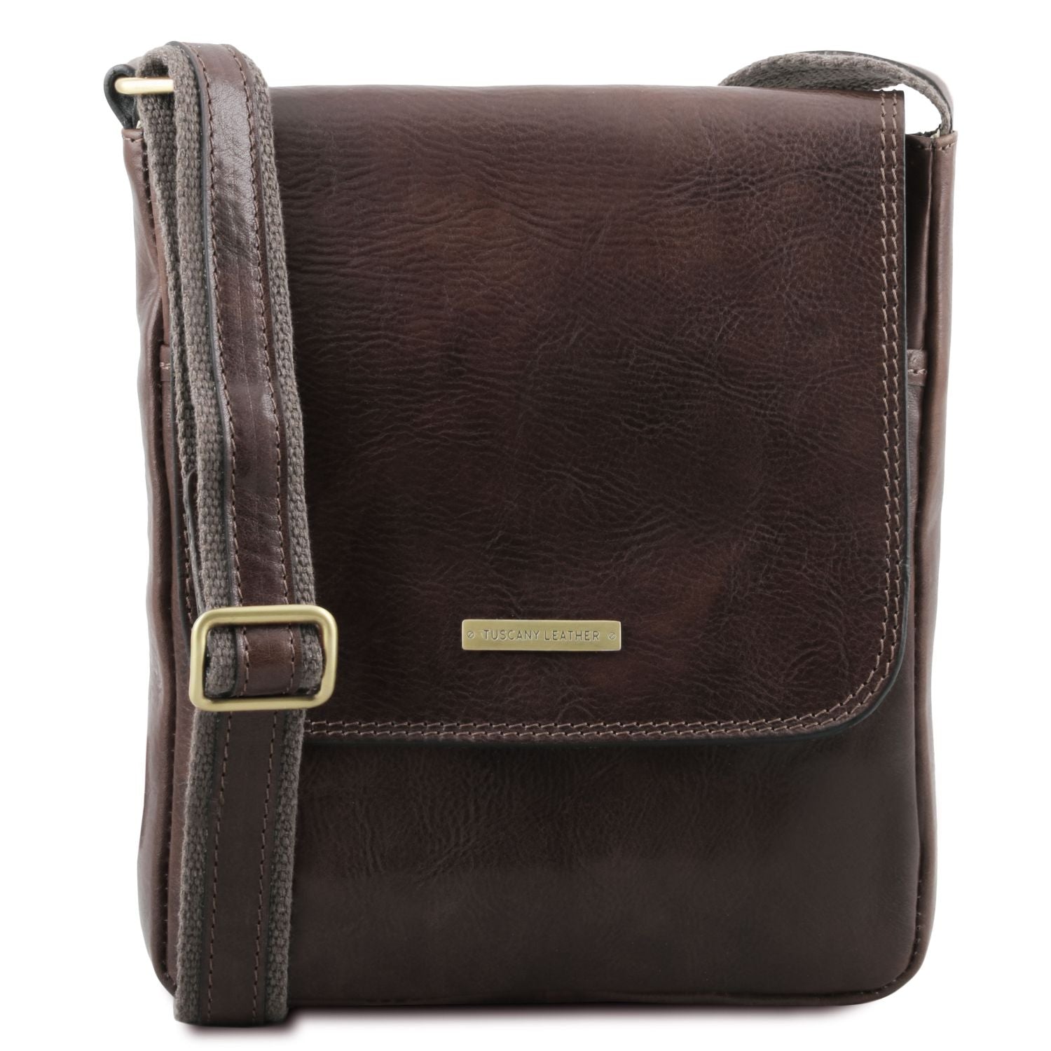 TL142464 - Tuscany Leather – John - Leren crossbody tas voor heren