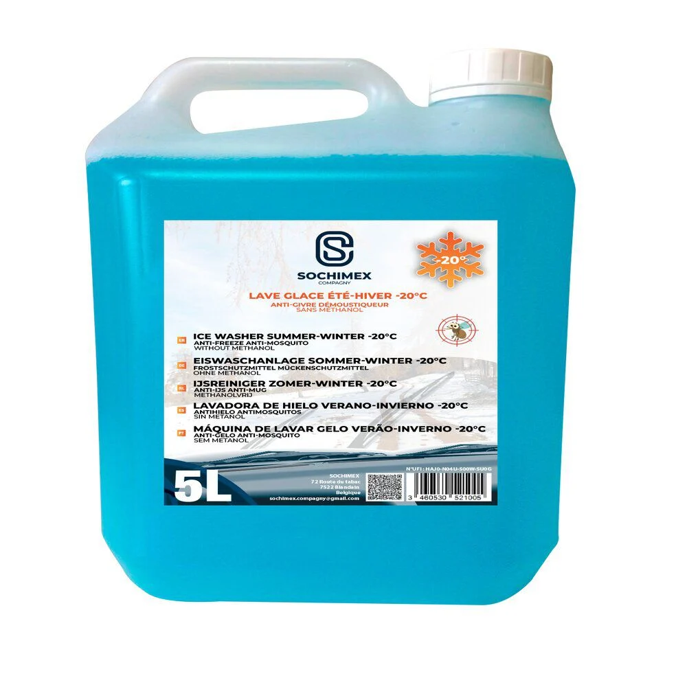 Lave glace hiver -20°C 5L