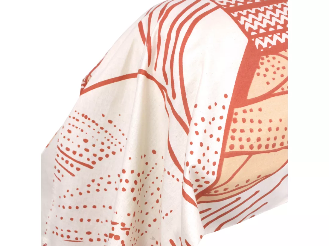 Taie de traversin 240x43 cm coton FOLIO ecru Corail