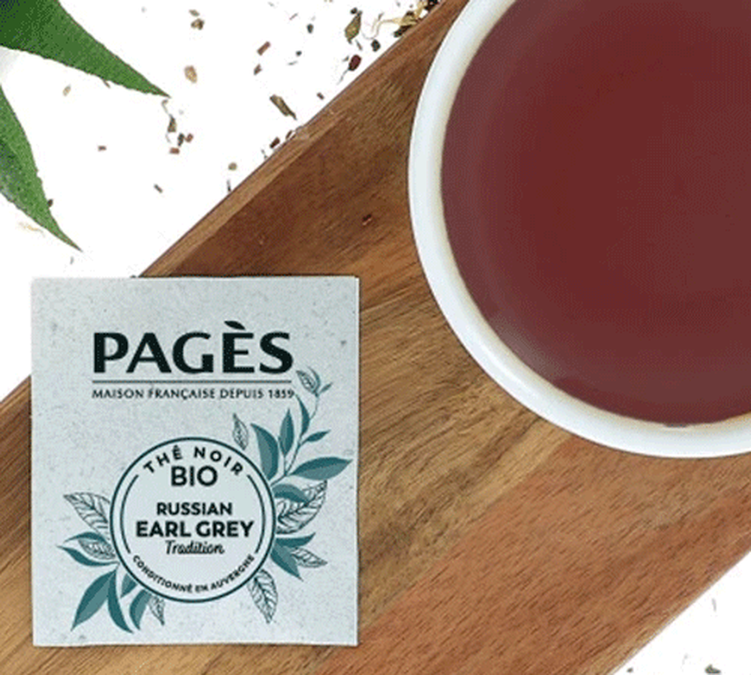Thé Noir Earl Grey Bio 24 sachets  - PAGÈS