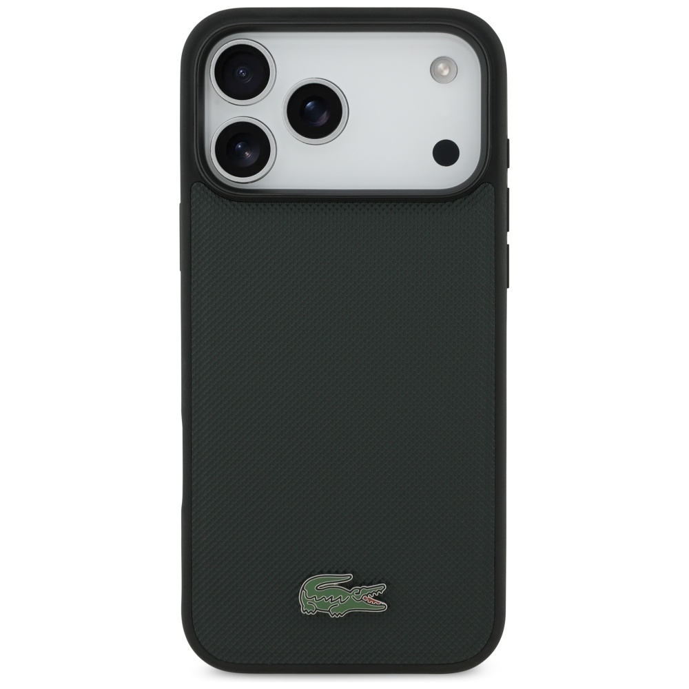 iPhone 17 Pro Max MagSafe Hardcase Hülle Petit Pique Lacquer (LCHMP17XPLAE) - Dunkelgrün