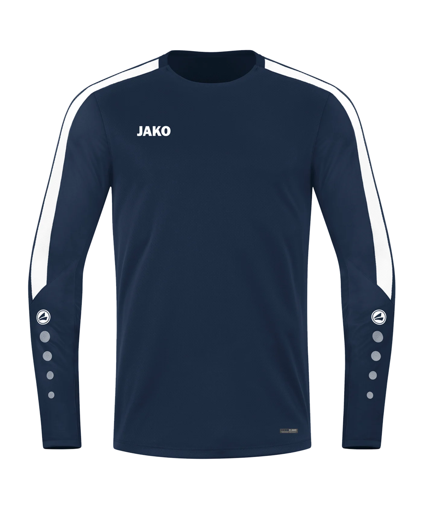 JAKO Power Sweatshirt Blau Weiss F900