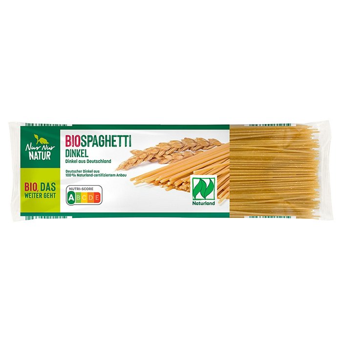 NUR NUR NATUR Bio-Dinkel-Spaghetti 500 g