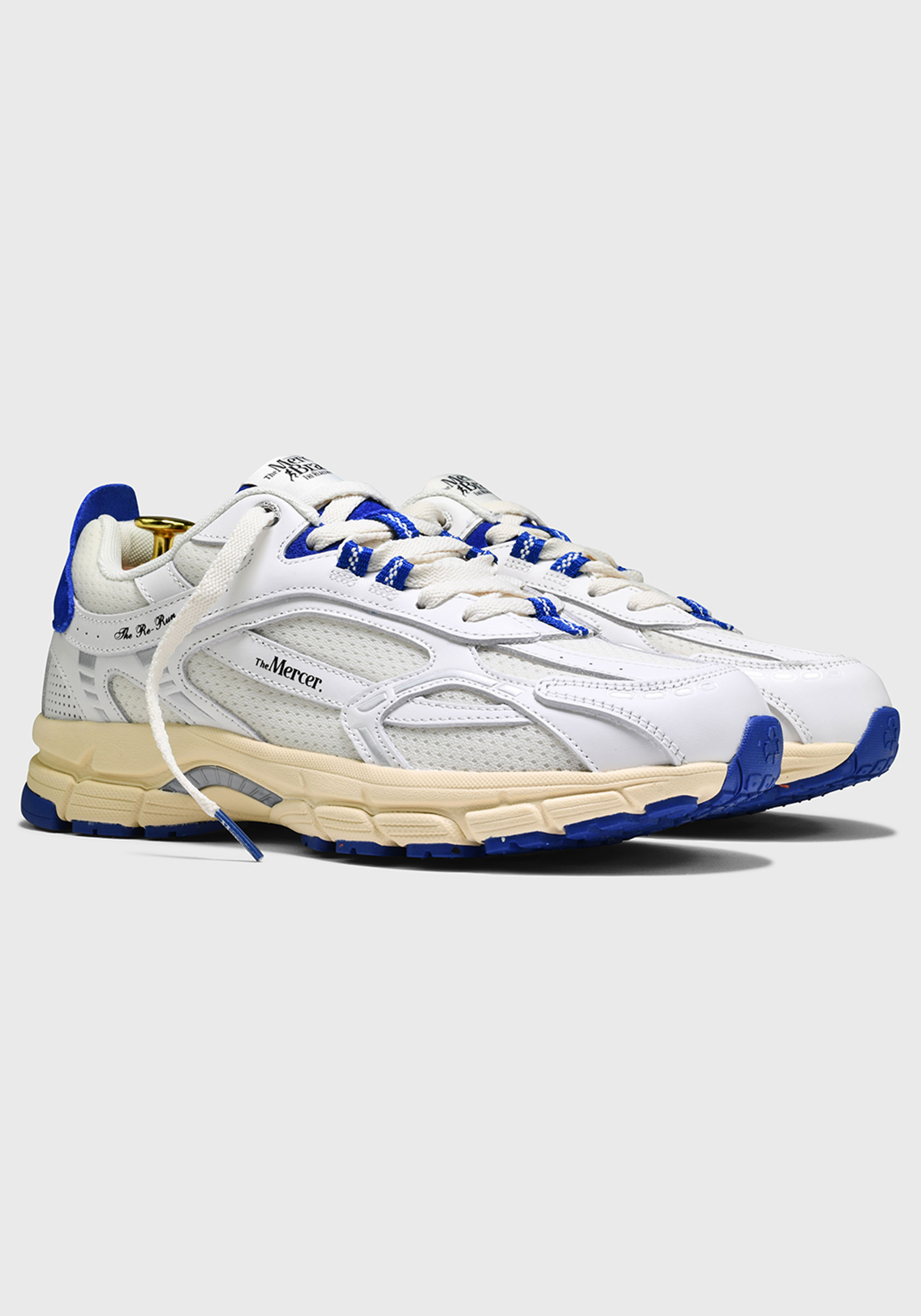 Mercer Sneaker The Re-Run Vintage White Blue