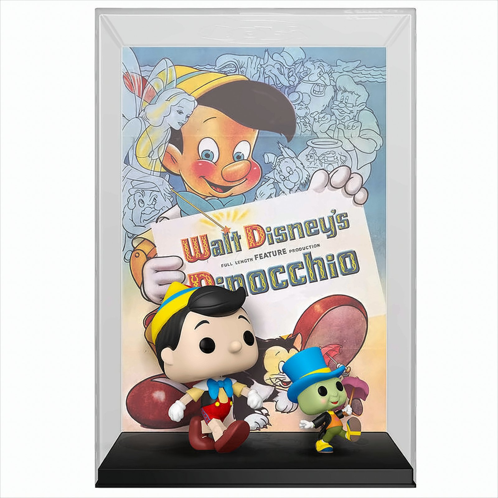 POP - Movie Poster- Disney 100- Pinocchio & Jimini