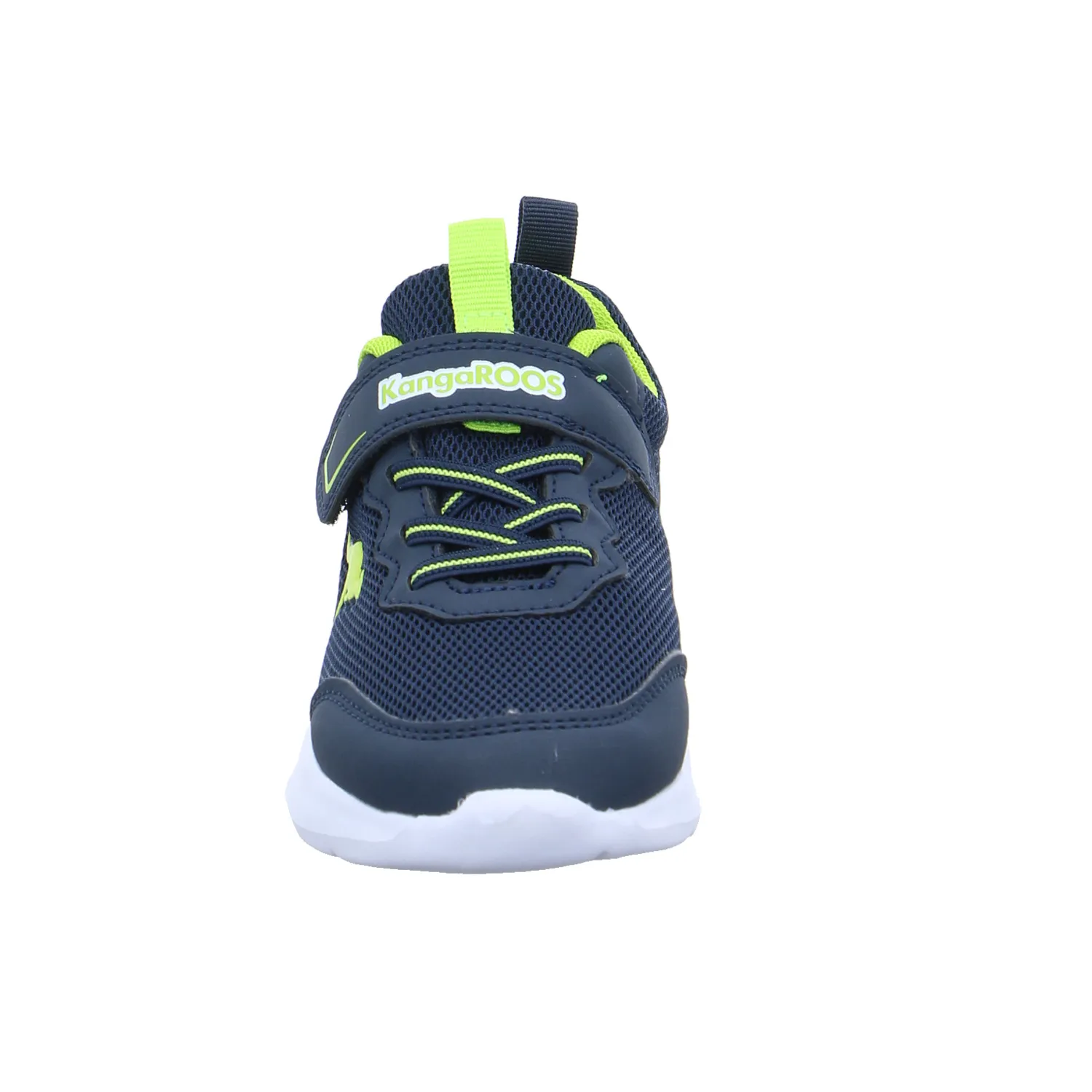 KANGAROOS Kinder Sportschuh Blau Lederimitat