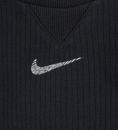Nike Set - Bluse/Hosen - Schwarz m. Applikationen