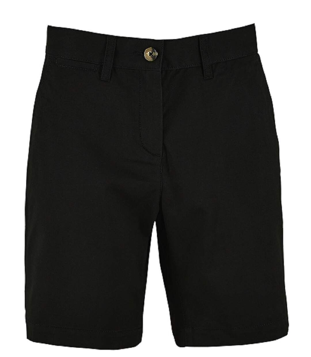 Bermuda chino - Femme - 02762 - noir