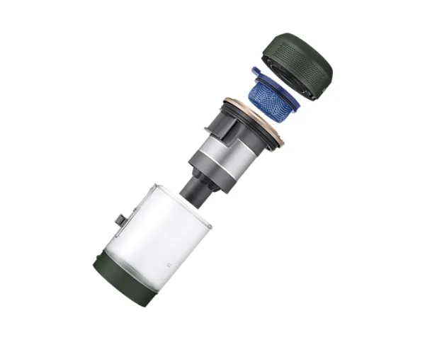 Samsung VS20B95943N, 2-in-1 stick vacuum, Poseløs, Sort, Grøn, Rektangulær, Dry, UltraFine