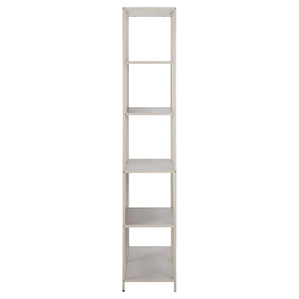 Hioshop Sea wandkast 5 planken grijs