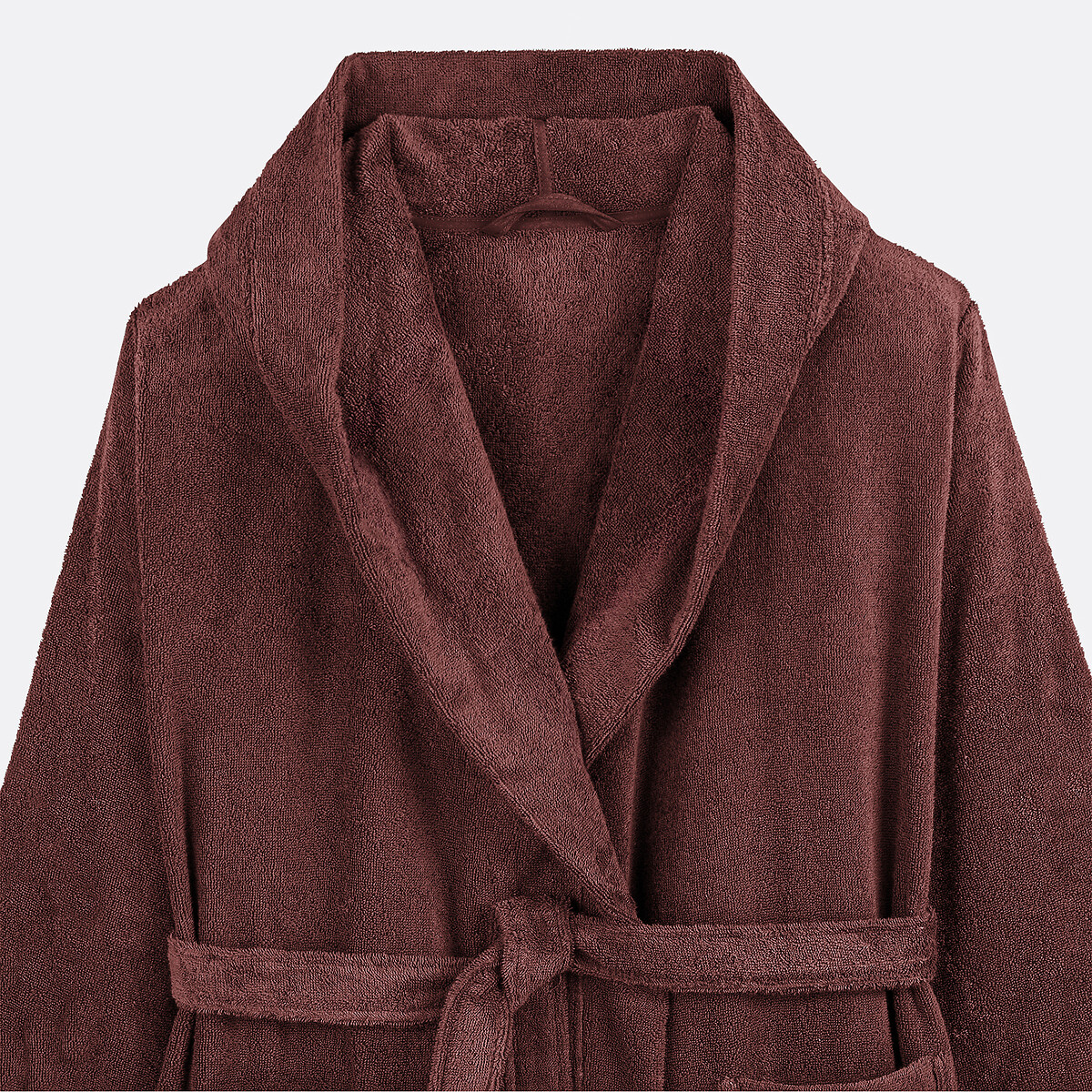 LA REDOUTE INTERIEURS<br>Roupão com capuz, em algodão penteado 400g/m2, Kheops