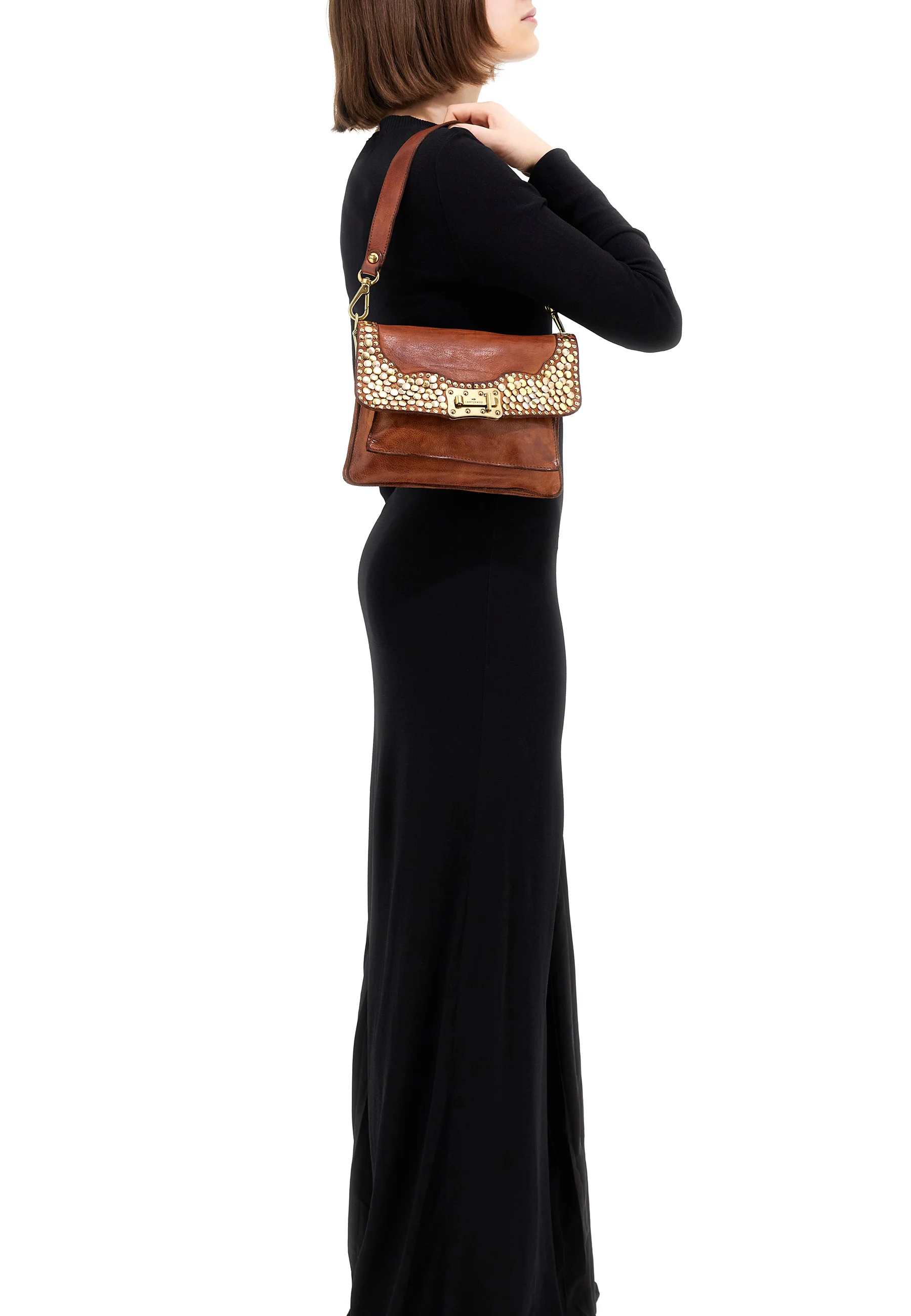 AGNESE - Sac à bandoulière | Marron