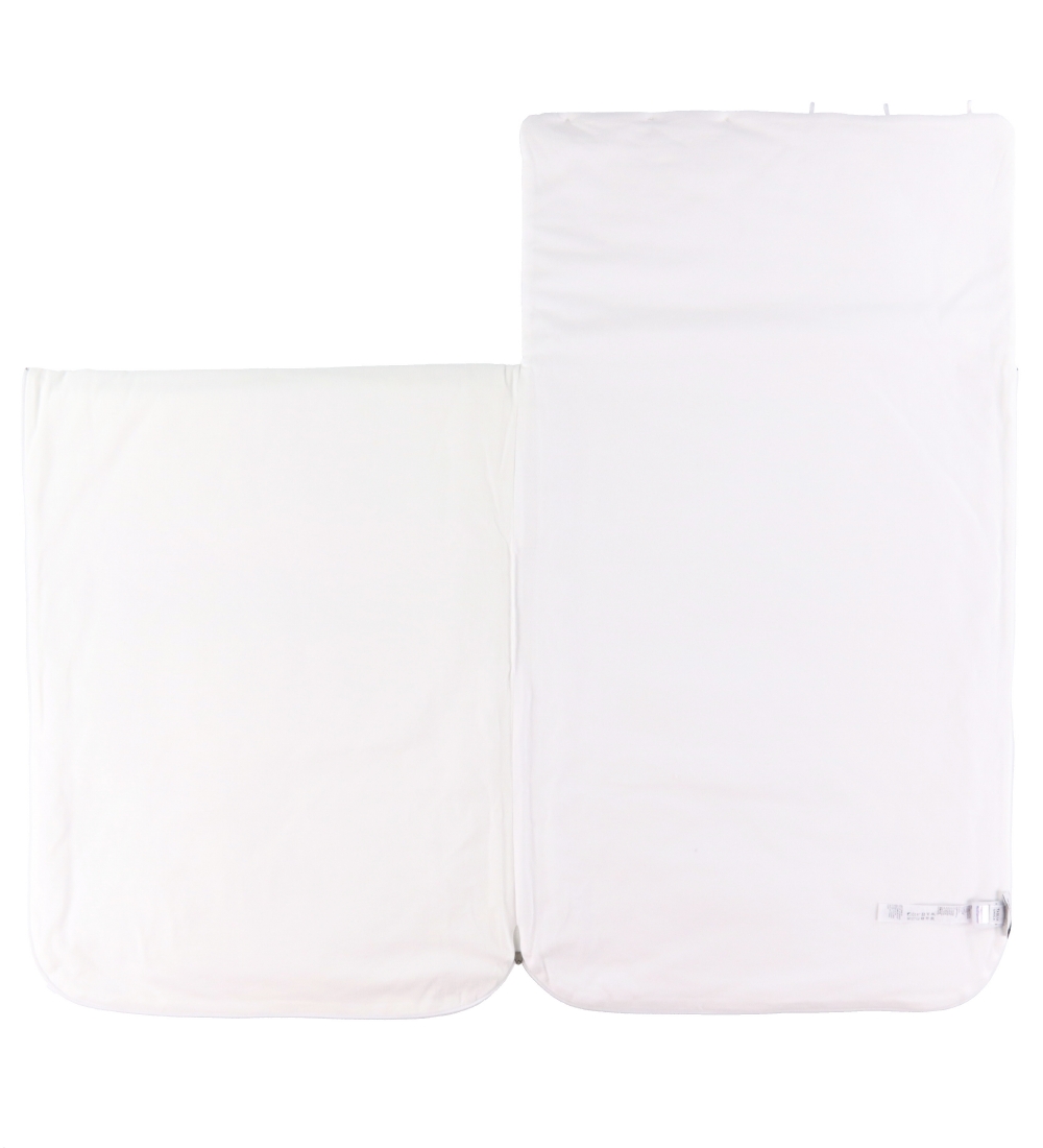 Dolce & Gabbana Fußsack - 80 cm - weiß m. blauen Logos