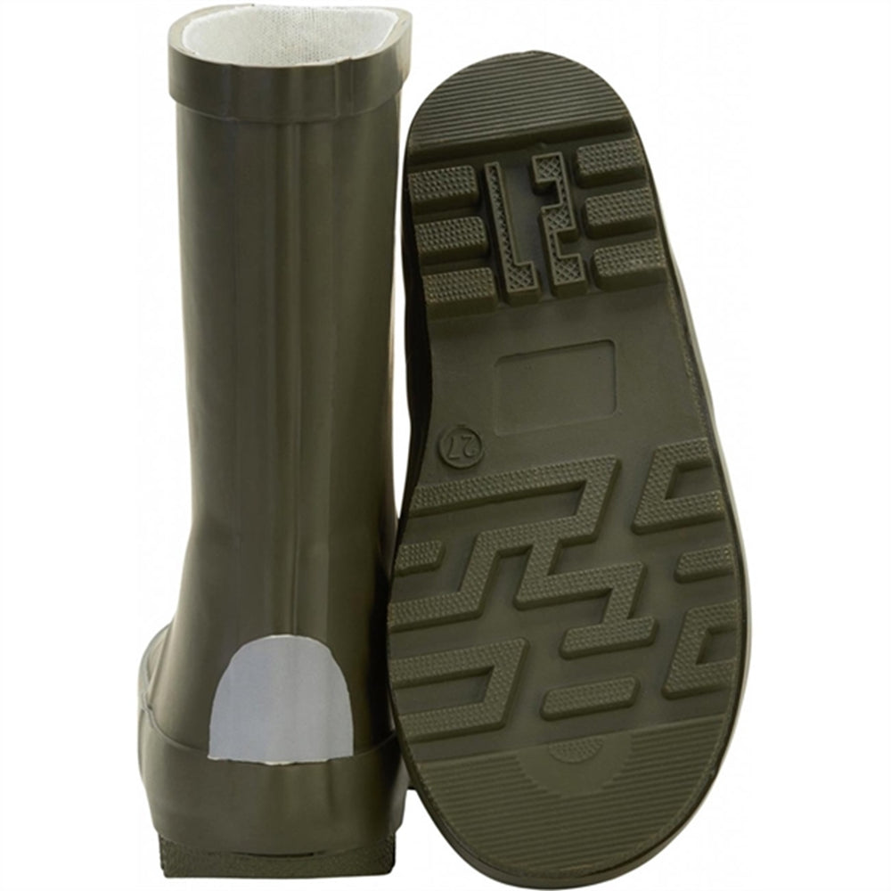 Køb Mikk-Line Dusty Olive Gummistøvler Solid