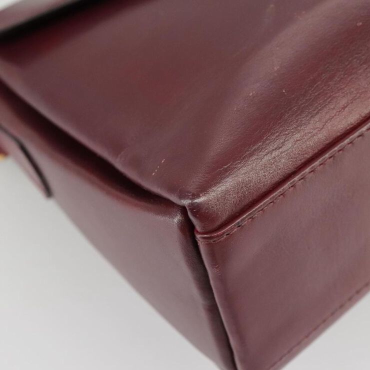 Celine Vintage Celine Crossbody Bag Burgundy