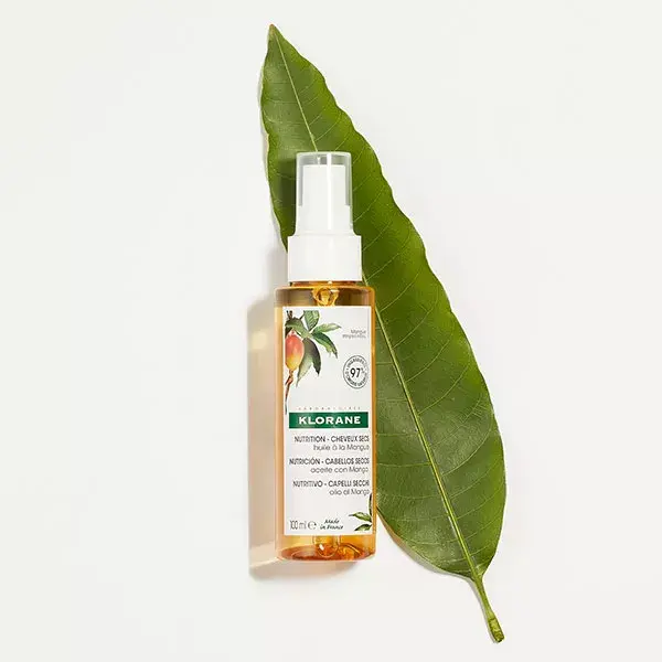 Óleo Capilar Nutritivo com Manteiga de Manga Klorane 100ml
