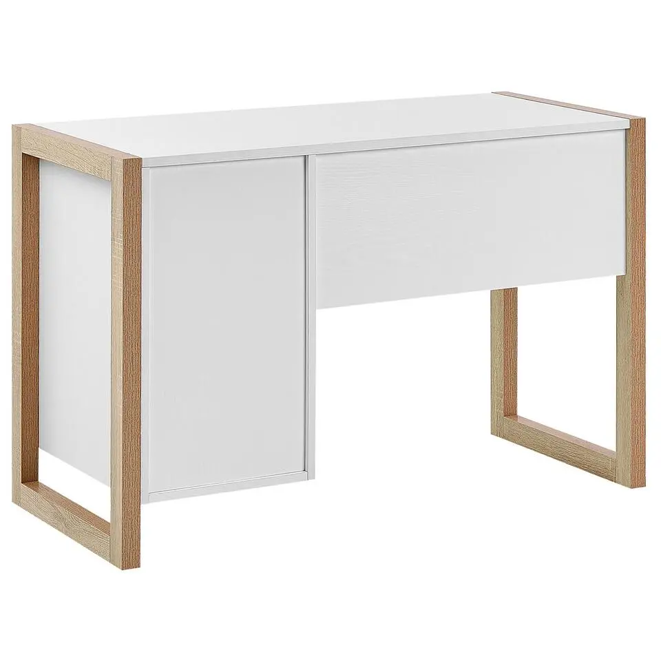 JOHNSON - Bureau - Wit - Vezelplaat