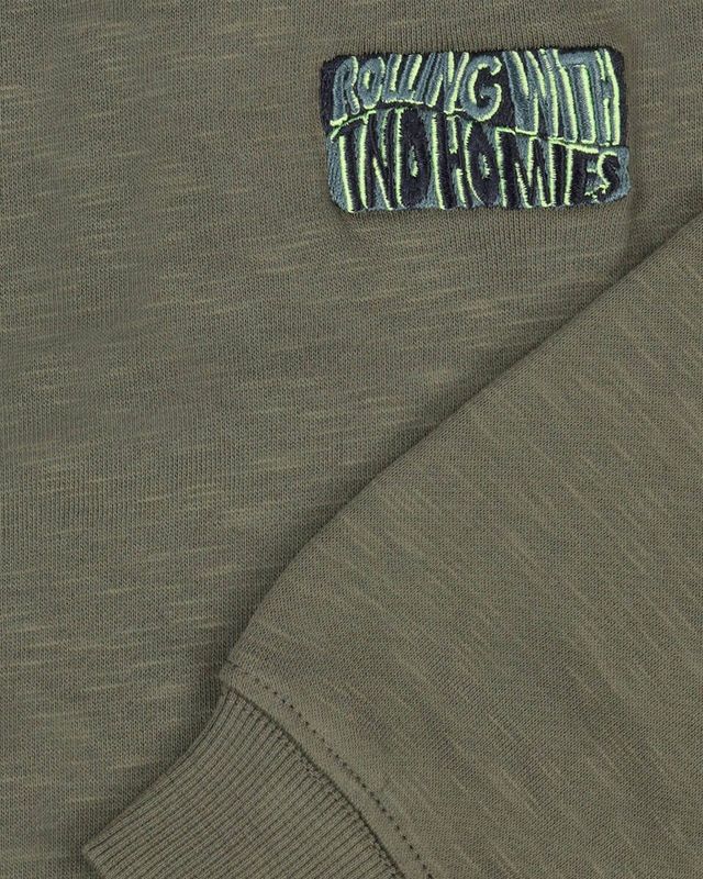 Tumble 'N Dry - Peutersweater - Khaki Groen - Oversized Fit
