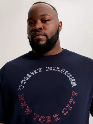 Camiseta Plus Hilfiger Monotype Slim Fit