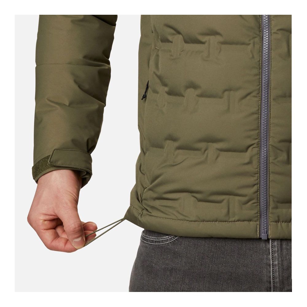 Columbia GRAND TREK - Doudoune Homme stone green
