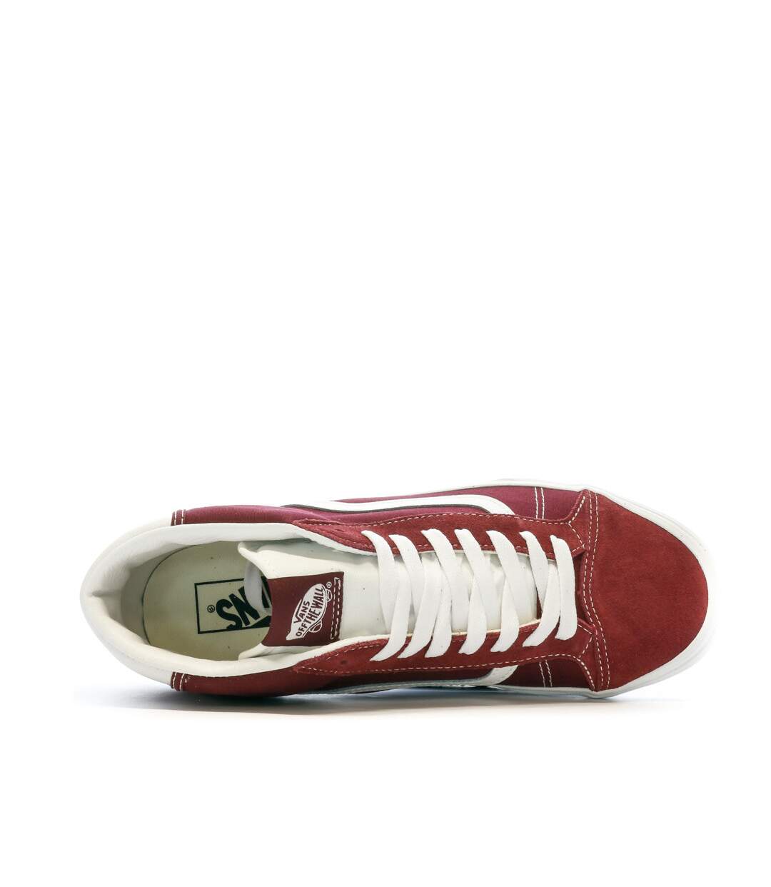 Baskets Bordeau Homme Vans Ua Mid Skool 37