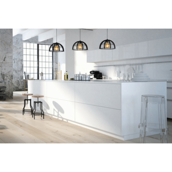 Lucide hanglamp Dikra zwart Ø40 cm